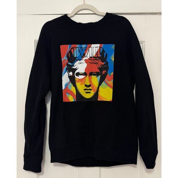 Marcus Lemonis x Rolland Berry RARE "I Will" Graphic Print Sweatshirt Size M - Picture 2 of 4
